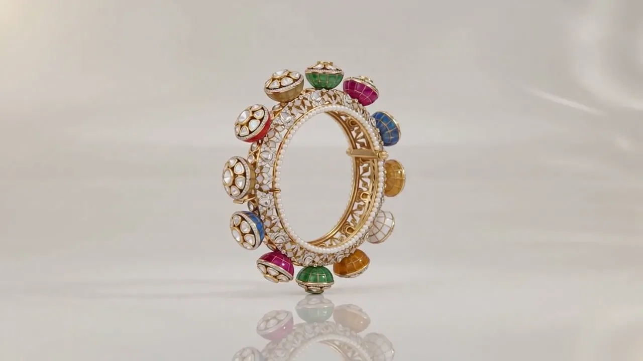 Handcrafted 22ct gold bangles